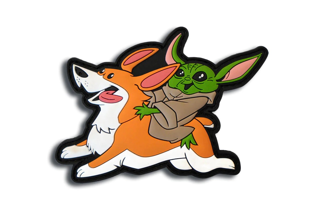 PATCH - BABY Y RIDING CORGI